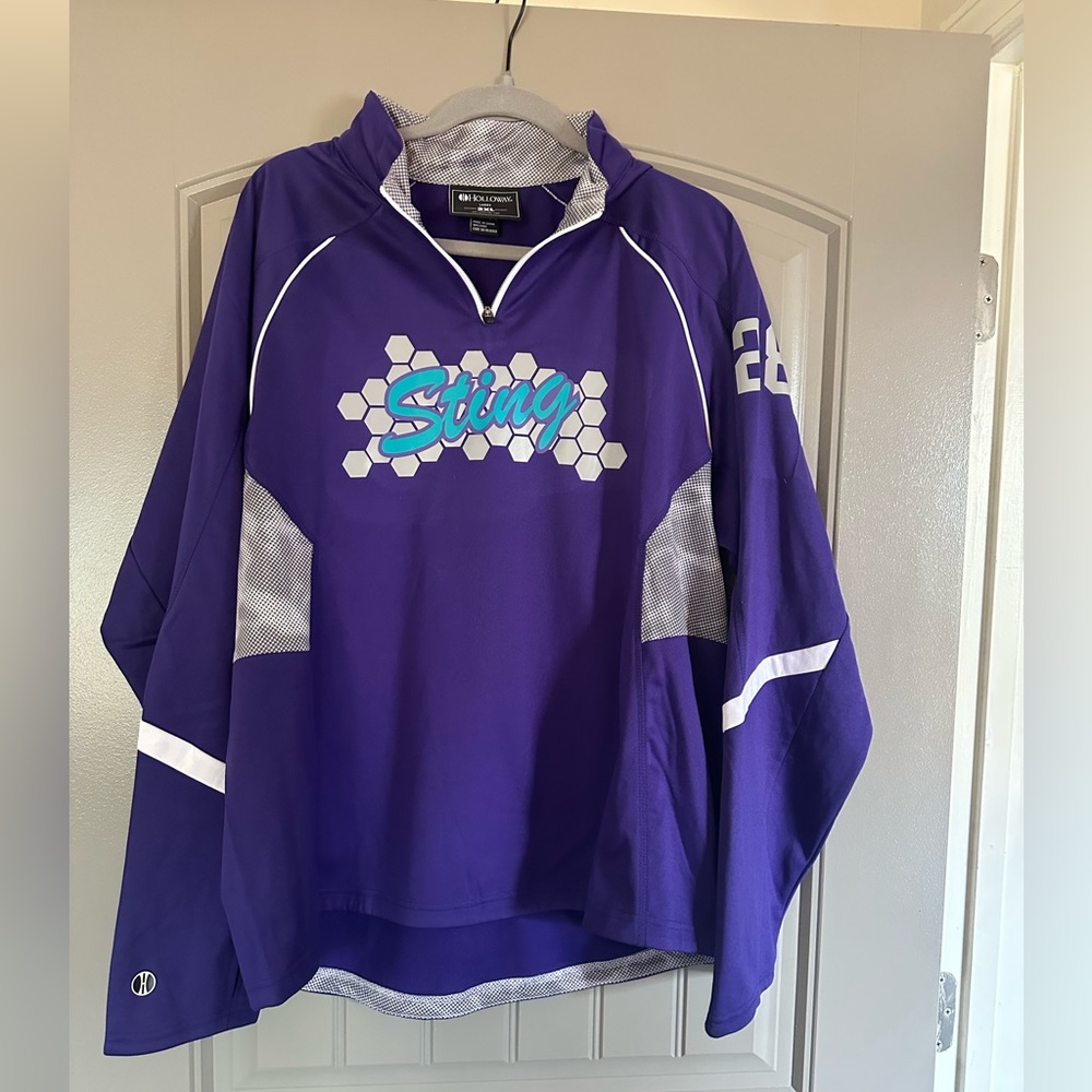Athletic team pullover. Charlotte Sting. Ladies 2XL